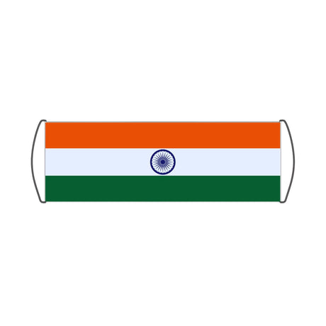 Bannière de défilement Drapeau de l'Inde - Pixelforma