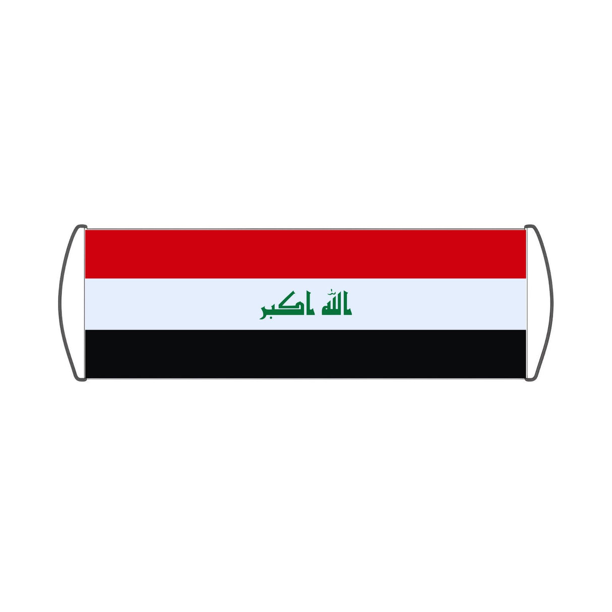 Bannière de défilement Drapeau de l'Irak - Pixelforma