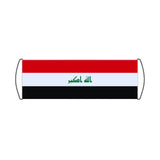 Bannière de défilement Drapeau de l'Irak - Pixelforma