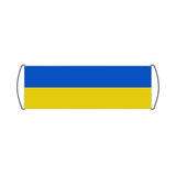 Bannière de défilement Drapeau de l'Ukraine - Pixelforma