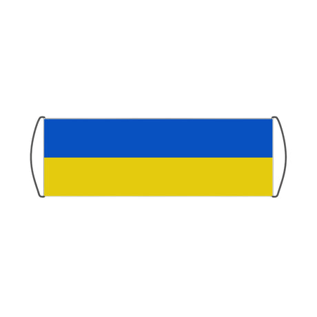 Bannière de défilement Drapeau de l'Ukraine - Pixelforma