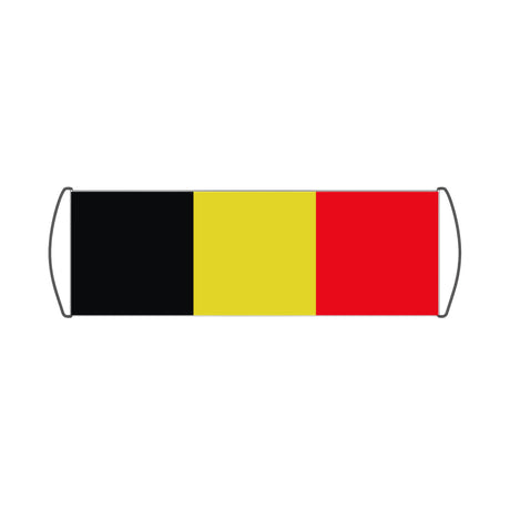 Flag of Belgium Scroll Banner - Pixelforma