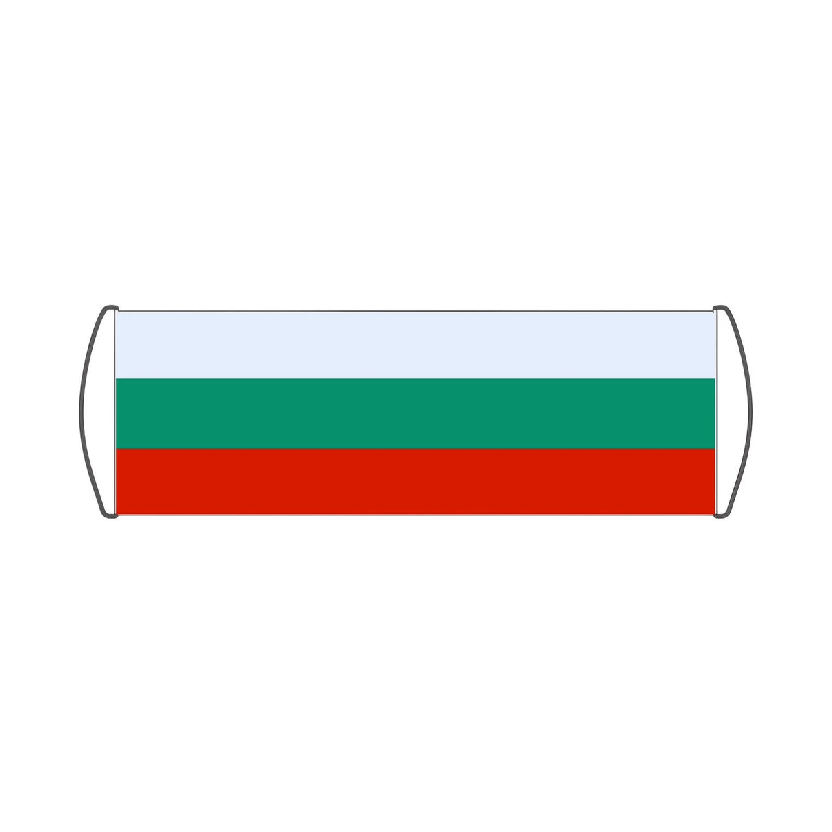 Bulgaria Flag Scroll Banner - Pixelforma