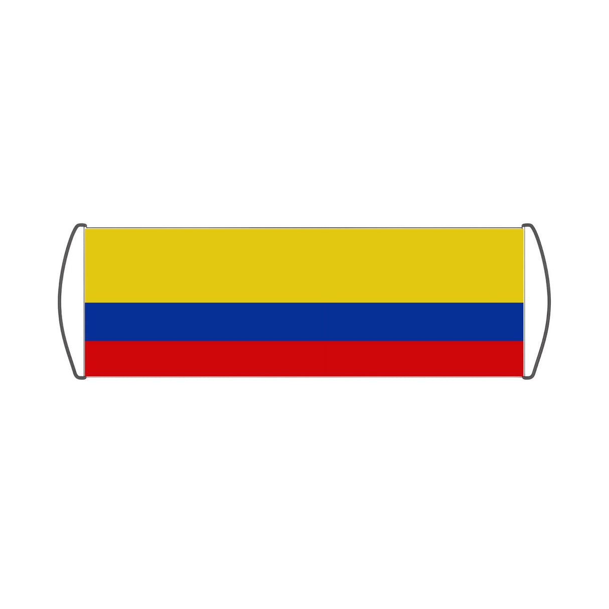 Colombia Flag Scroll Banner - Pixelforma
