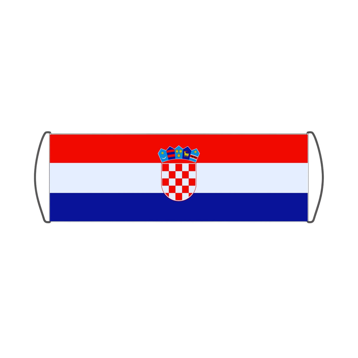 Bannière de défilement Drapeau de la Croatie - Pixelforma