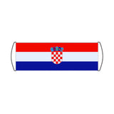 Bannière de défilement Drapeau de la Croatie - Pixelforma