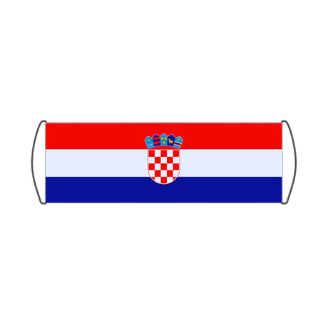 Bannière de défilement Drapeau de la Croatie - Pixelforma