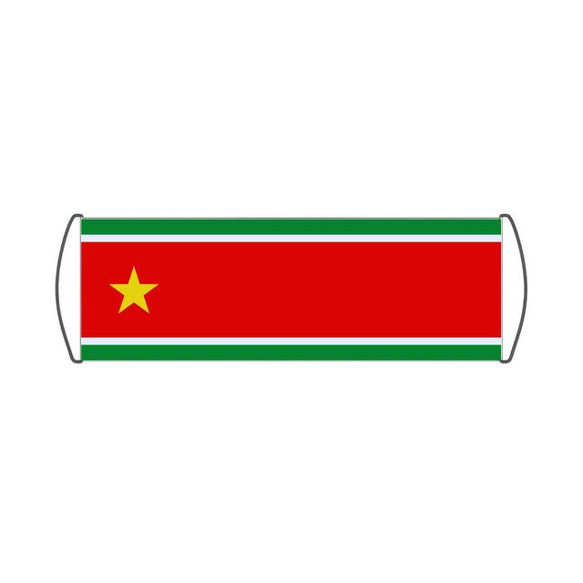 Flag of Guadeloupe Scroll Banner - Pixelforma