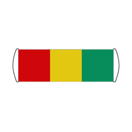 Guinea Flag Scroll Banner - Pixelforma