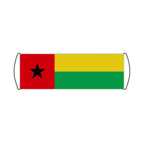 Guinea-Bissau Flag Scroll Banner - Pixelforma