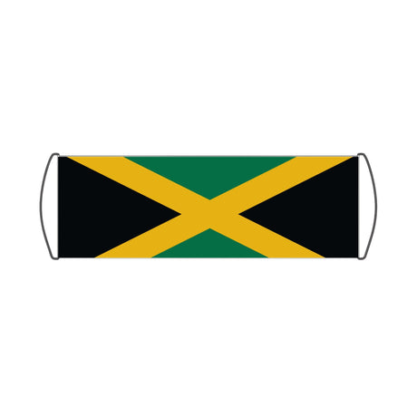 Jamaica Flag Scroll Banner - Pixelforma