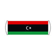 Flag of Libya Scroll Banner - Pixelforma