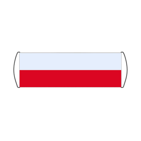 Flag of Poland Scroll Banner - Pixelforma