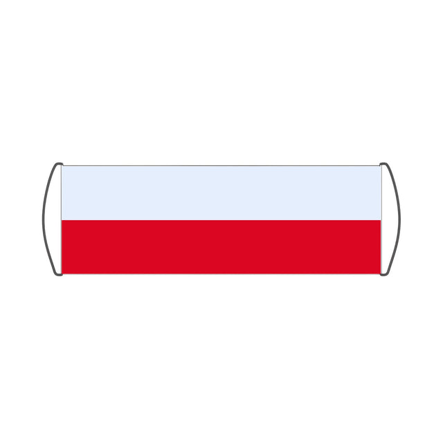 Flag of Poland Scroll Banner - Pixelforma