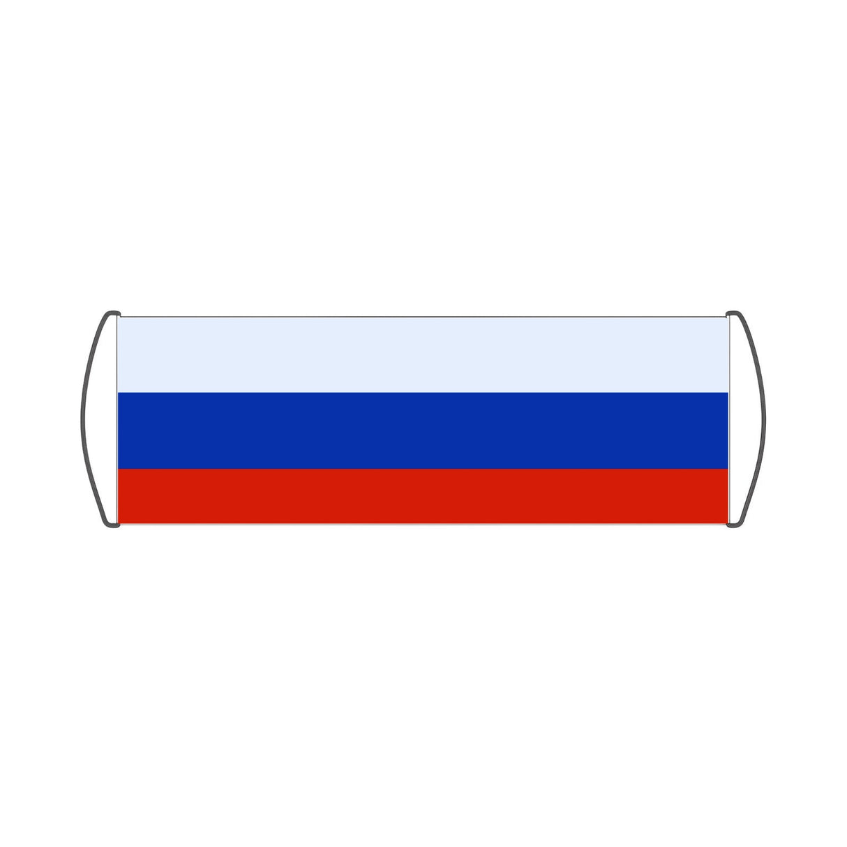 Flag of Russia Scroll Banner - Pixelforma