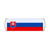 Flag of Slovakia Scroll Banner - Pixelforma