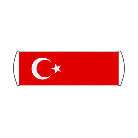 Turkey Flag Scroll Banner - Pixelforma