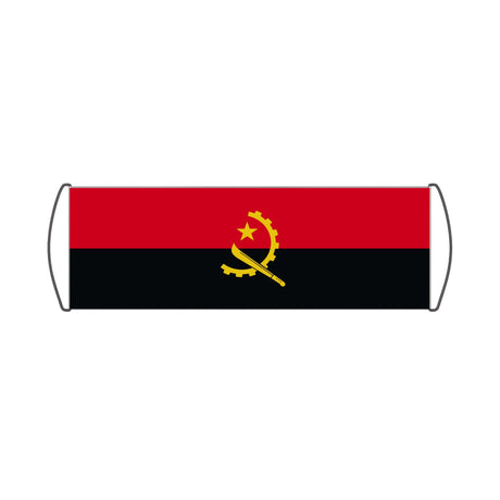 Angola Flag Scroll Banner - Pixelforma