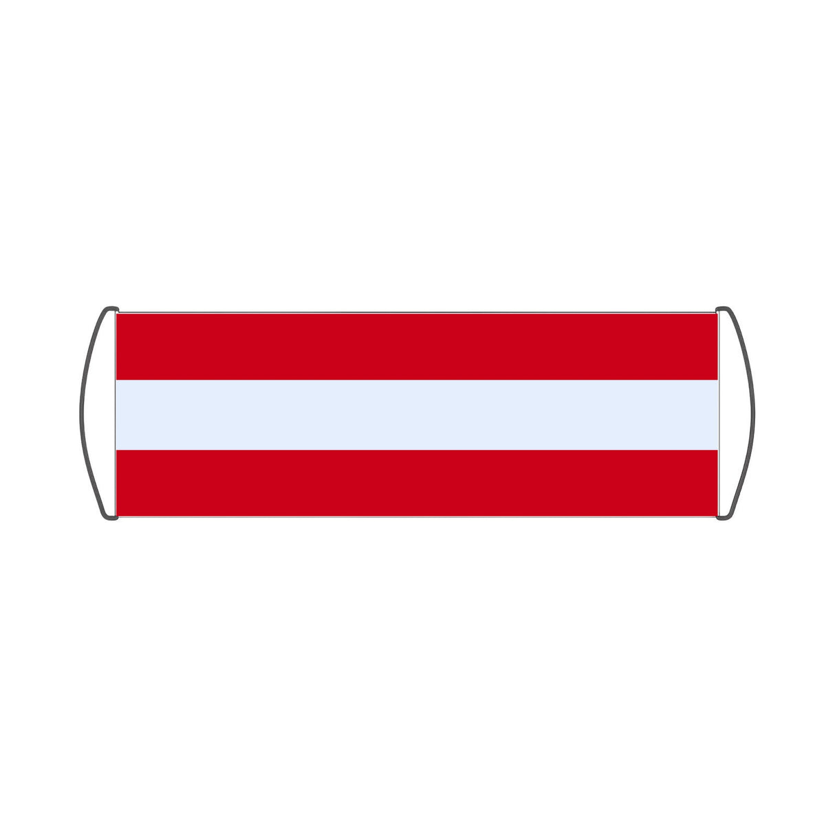 Flag of Austria Scroll Banner - Pixelforma