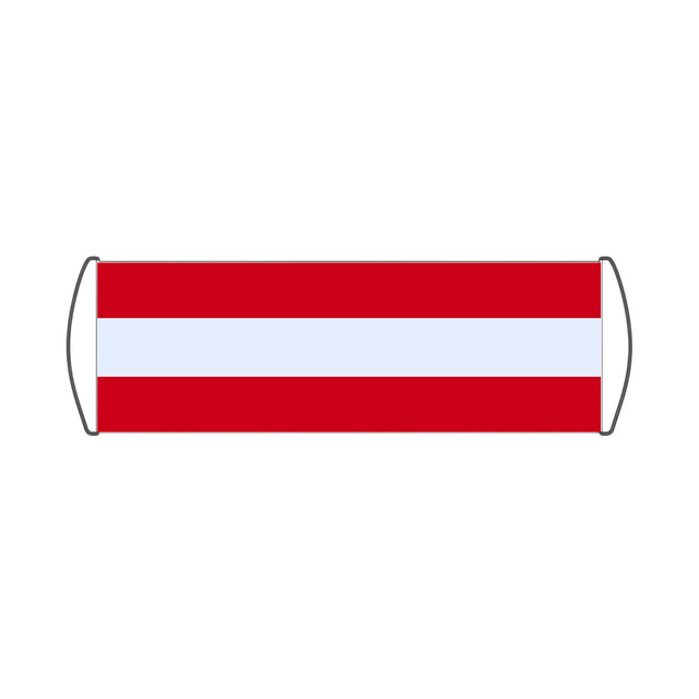 Flag of Austria Scroll Banner - Pixelforma