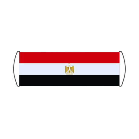 Flag of Egypt Scroll Banner - Pixelforma
