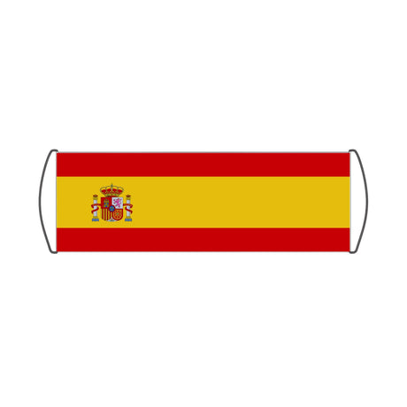 Flag of Spain Scroll Banner - Pixelforma