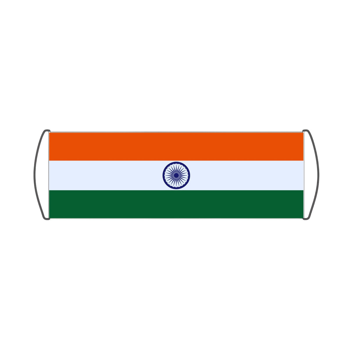 Flag of India Scroll Banner - Pixelforma
