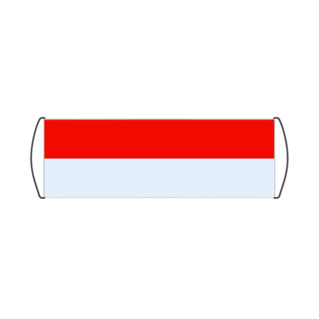Indonesia Flag Scroll Banner - Pixelforma