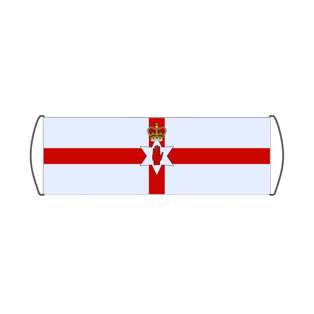 Flag of Northern Ireland Scroll Banner - Pixelforma