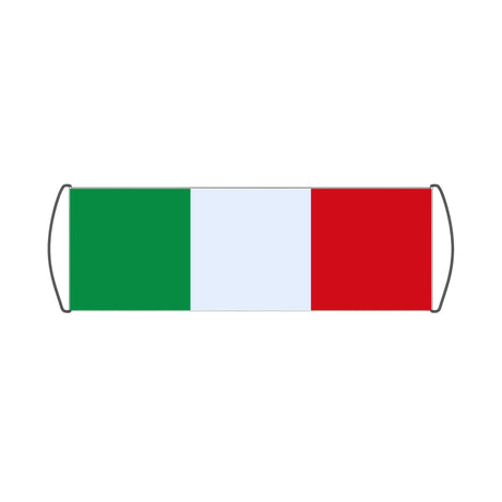Italy Flag Scroll Banner - Pixelforma