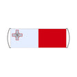 Malta Flag Scroll Banner - Pixelforma