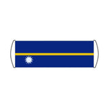 Bannière de défilement Drapeau de Nauru - Pixelforma