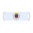 St. Barthelemy Flag Scroll Banner - Pixelforma