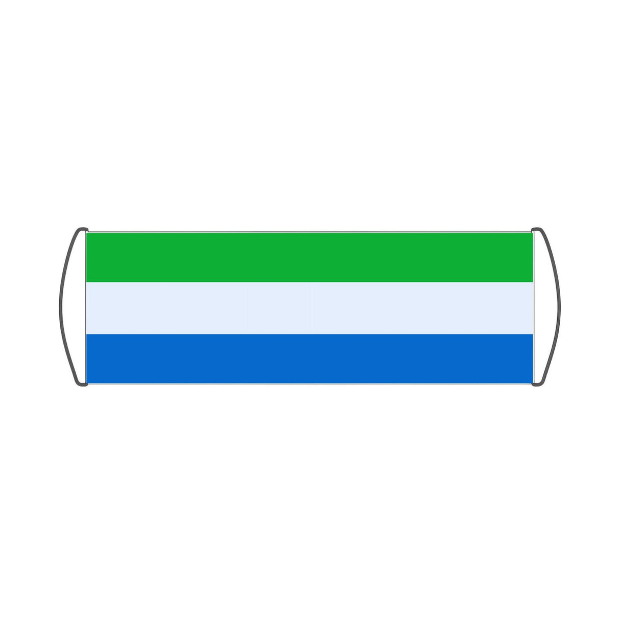 Bannière de défilement Drapeau de Sierra Leone - Pixelforma