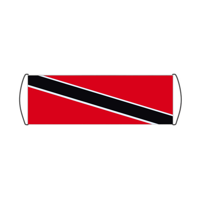 Trinidad and Tobago Flag Scroll Banner - Pixelforma