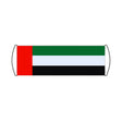 United Arab Emirates Flag Scroll Banner - Pixelforma