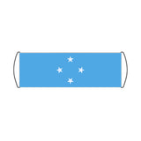 Flag of the Federated States of Micronesia Scroll Banner - Pixelforma