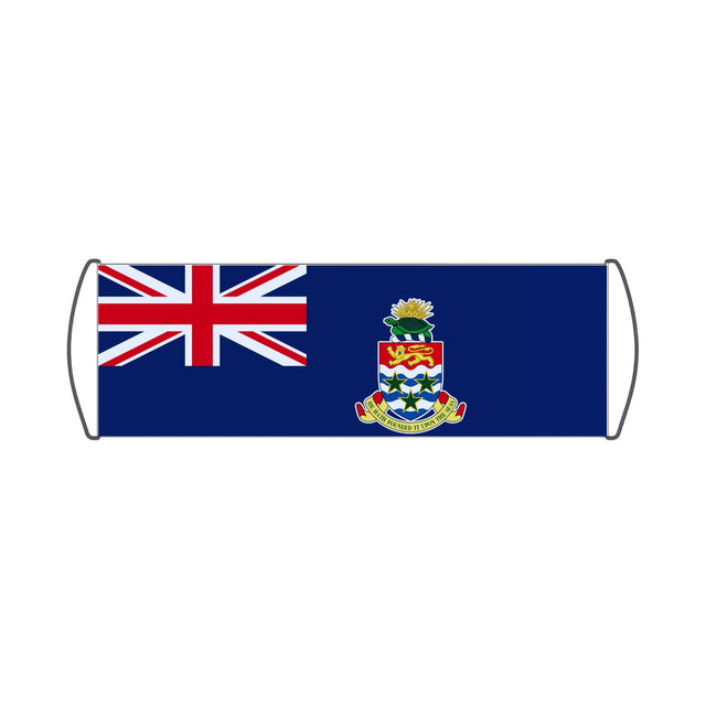 Cayman Islands Flag Scroll Banner - Pixelforma