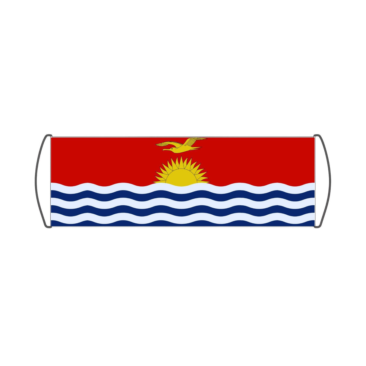 Bannière de défilement Drapeau des Kiribati - Pixelforma