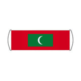 Bannière de défilement Drapeau des Maldives - Pixelforma