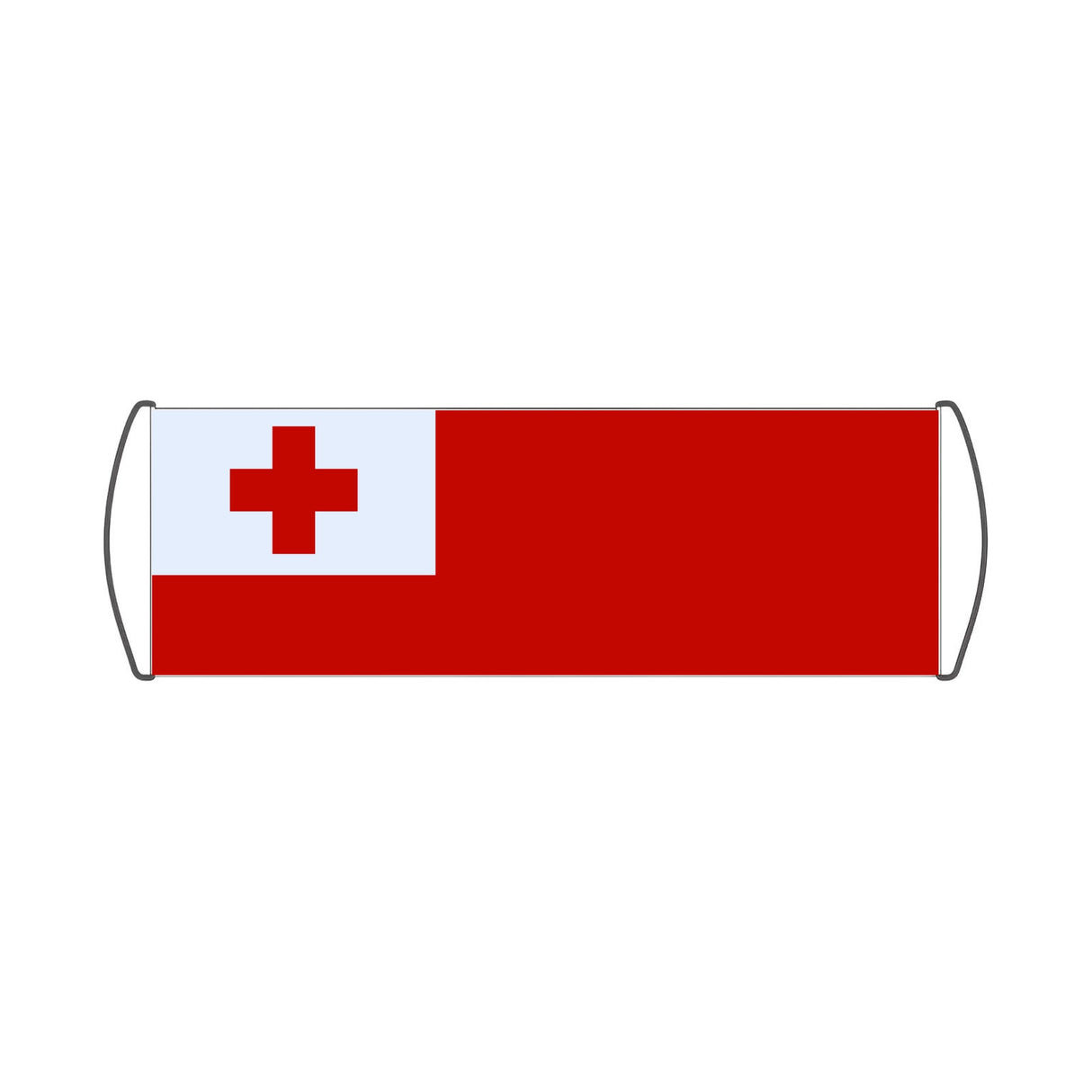 Flag of Tonga Scroll Banner - Pixelforma