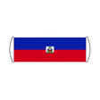 Haiti Flag Scroll Banner - Pixelforma