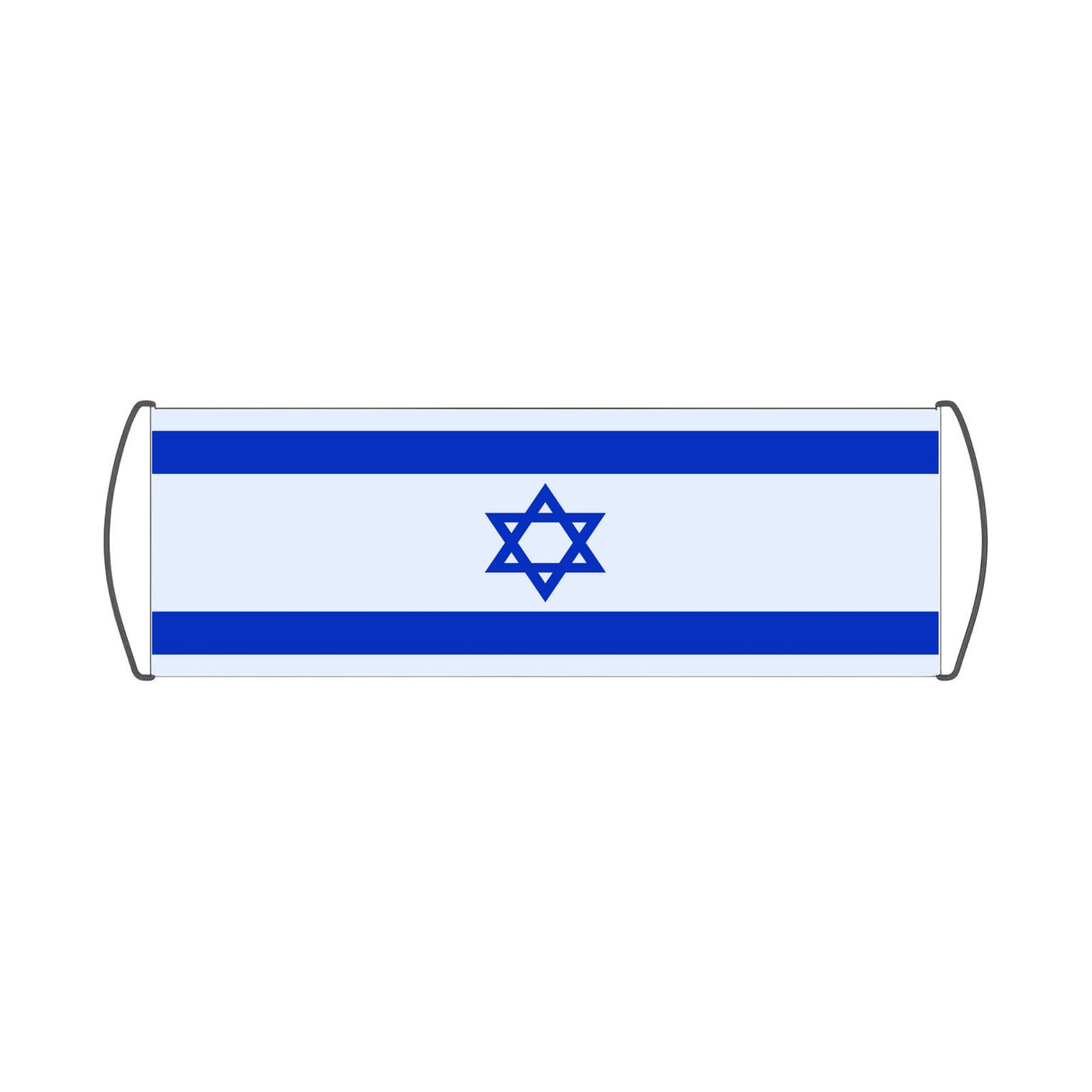 Flag of Israel Scroll Banner - Pixelforma