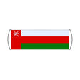 Flag of Oman Scroll Banner - Pixelforma