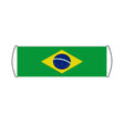 Brazil Flag Scroll Banner - Pixelforma