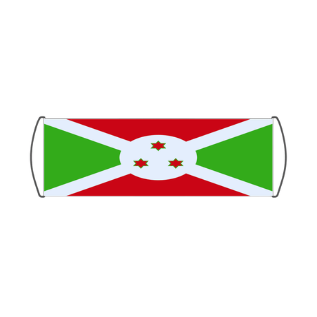 Bannière de défilement Drapeau du Burundi - Pixelforma