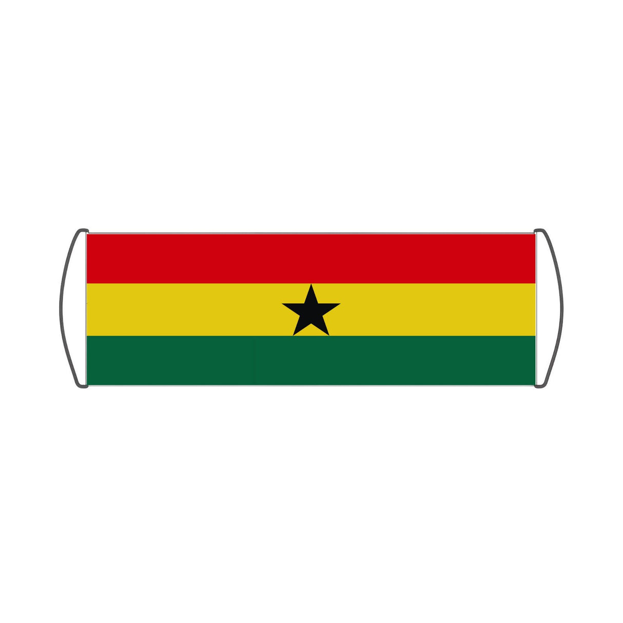 Bannière de défilement Drapeau du Ghana - Pixelforma