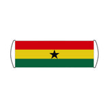 Bannière de défilement Drapeau du Ghana - Pixelforma