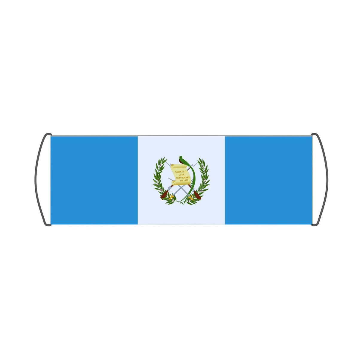 Bannière de défilement Drapeau du Guatemala - Pixelforma