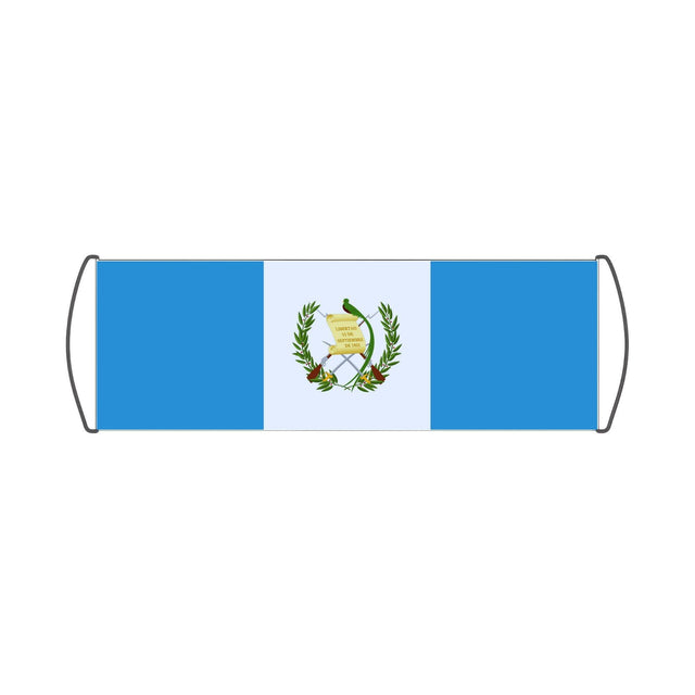 Bannière de défilement Drapeau du Guatemala - Pixelforma